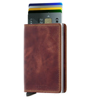 Secrid Vintage Slimwallet - Geldbörse RFID 6.8 cm (brown) - Ansicht 2