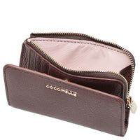 Coccinelle Metallic Soft - Geldbörse 6cc 13 cm (berry) - Ansicht 5