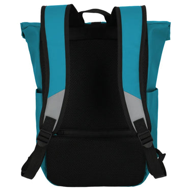 BASICS Roll-Up Backpack Plane, Harbor Blue