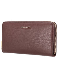 Coccinelle Metallic Soft - Geldbörse 7cc 18 cm (berry) - Ansicht 3