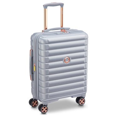 Delsey Paris Shadow 5.0 - 4-Rollen-Kabinentrolley Slim S 55 cm erw. (platin) - Ansicht 2