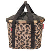 KLICKfix reisenthel Bikebasket 15 - Handlebar Basket 35 cm (Color: leo macchiato)