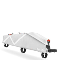 Cyclite Top Tube Bag Large / 02 -  Rahmentasche (Bikepacking) 42 cm (light grey) - Ansicht 2