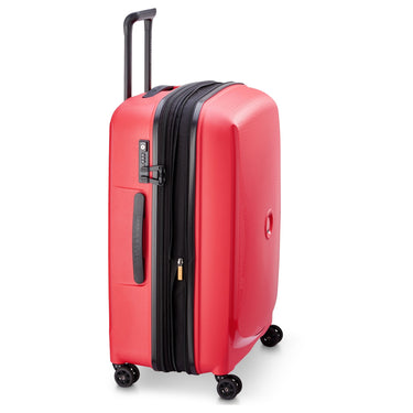 Delsey Paris Belmont Plus - 4-Rollen-Trolley recycelt 71 cm erw. (orange) - Ansicht 3