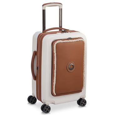 Delsey Paris Chatelet Air 2.0 - 4-Rollen-Kabinentrolley 55 cm erw. 14" USB (angora) - Ansicht 4