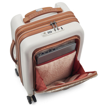 Delsey Paris Chatelet Air 2.0 - 4-Rollen-Kabinentrolley 55 cm erw. 14" USB (angora) - Ansicht 6