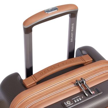 Delsey Paris Chatelet Air 2.0 - 4-Rollen-Kabinentrolley 55 cm erw. 14" USB (braun) - Ansicht 9