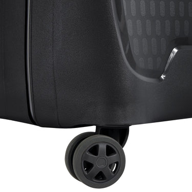 Delsey Paris Moncey Slim Line - 4 - Rollen - Kabinentrolley 55 cm (schwarz) - Markenkoffer