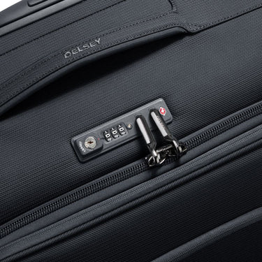 Delsey Paris Montmatre Air 2.0 - 2-Rollen-Kabinentrolley S 55 cm  erw. (schwarz) - Ansicht 5