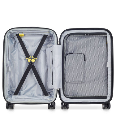 Delsey Paris Shadow 5.0 - 4-Rollen-Kabinentrolley mit Vordertasche S 55 cm erw. USB (elfenbein) - Ansicht 5