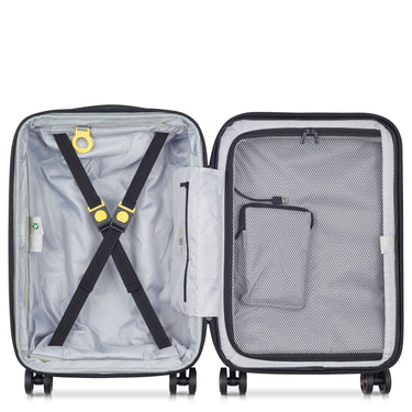 Delsey Paris Shadow 5.0 - 4-Rollen-Kabinentrolley mit Vortasche S 55 cm erw. USB (marineblau) - Ansicht 5