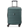 Delsey Paris Shadow 5.0 - 4-Rollen-Kabinentrolley Slim Line USB 55 cm (grün)