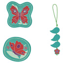 DerDieDas ErgoFlex Easy - Schulranzen Set 5tlg. 950 g (Butterfly Garden) - Ansicht 12