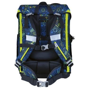 DerDieDas ErgoFlex Easy - Schulranzen Set 5tlg. 950 g (Neon Crazy) - Ansicht 4