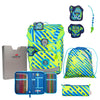DerDieDas ErgoFlex Easy Superflash Neon - School Backpack Set 5pcs. 950 g (Monster)