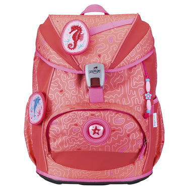 DerDieDas ErgoFlex Light Exklusiv Superflash - Schulranzen Set 5tlg. 800g (Coral Reef) - Ansicht 2