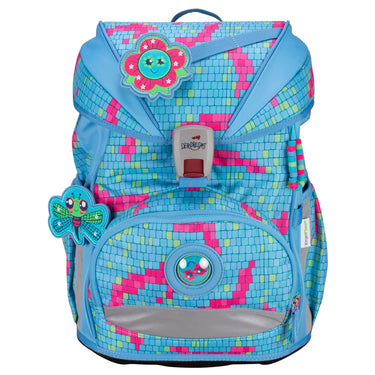 DerDieDas ErgoFlex Superlight - Schulrucksack Set 5tlg. 650g (Happy Pixel) - Ansicht 2