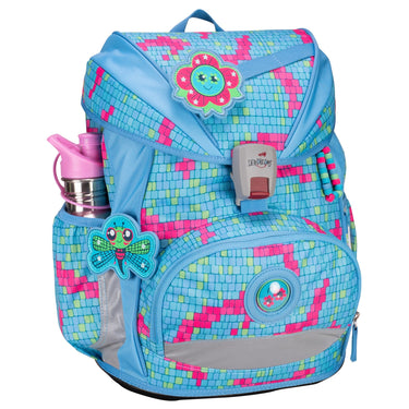 DerDieDas ErgoFlex Superlight - Schulrucksack Set 5tlg. 650g (Happy Pixel) - Ansicht 3