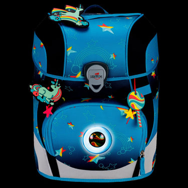 DerDieDas ErgoFlex Tiny Exklusiv LED - Schulranzen Set 5tlg. 900g (Rainbow Star) - Ansicht 5