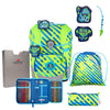 DerDieDas ErgoFlex Tiny Exklusiv Neon - School Backpack Set 5tlg. 900g (Monster)