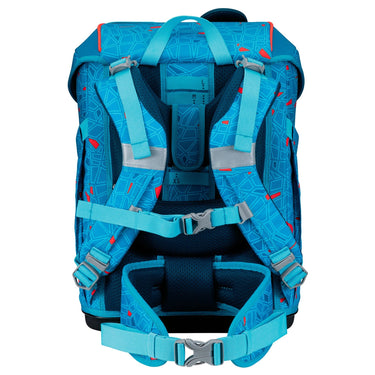 DerDieDas ErgoFlex Tiny Exklusiv Superflash - Schulranzen Set 5 tlg. 900g (Blue Ice) - Ansicht 4