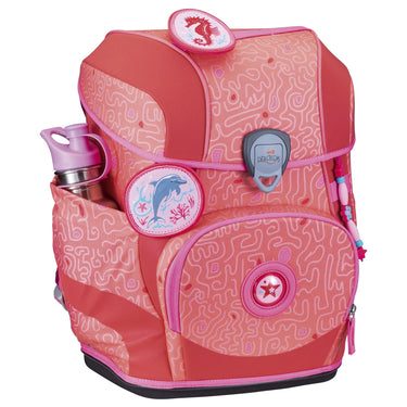 DerDieDas ErgoFlex Tiny Exklusiv Superflash - Schulranzen Set 5 tlg. (Coral Reef) - Ansicht 3