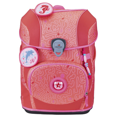 DerDieDas ErgoFlex Tiny Exklusiv Superflash - Schulranzen Set 5 tlg. (Coral Reef) - Ansicht 2