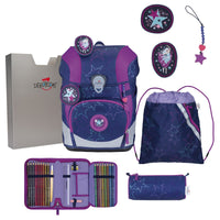 DerDieDas ErgoFlex Tiny - Schulranzen Set 5tlg. 900g (Dancing Star)