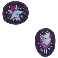 DerDieDas Zubehör - Wechselbuttons 2tlg. (Dancing Star)