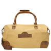 Dermata - Reisetasche Canvas/Leder Kombination 50 cm (brown)
