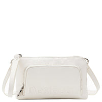 Desigual Half Logo 24 Lisa - Umhängetasche 20 cm (white)