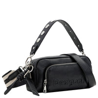 Desigual Half Logo - Umhängetasche 22 cm (black)