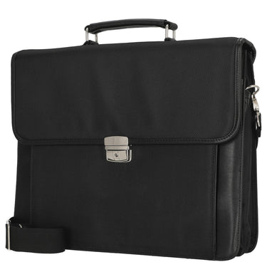 D&N Basic Line - Aktentasche 41 cm Nylon (schwarz) - Ansicht 2