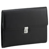 D&N Easy Business Conference Folder fine-grain PU with Organizer 36 cm (schwarz)