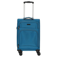 D&N Travel Line 9204 - 4-Rollen-Kabinentrolley S 55 cm (blau)