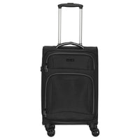 D&N Travel Line 9204 - 4-Rollen-Kabinentrolley S 55 cm (schwarz)