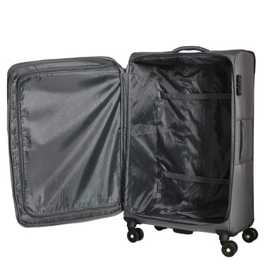 D&N Travel Line 9704 - 4-Rollen-Trolley L 78 cm erw. (grey) - Ansicht 6