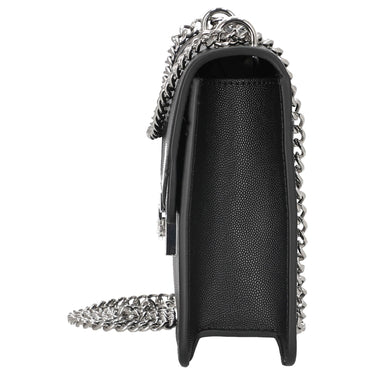 Seidenfelt Roros - Schultertasche 21 cm (black/silver) - Ansicht 3