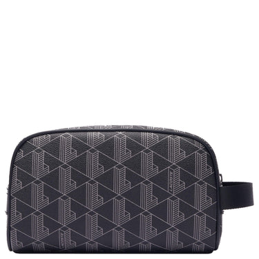 Lacoste The Blend - Kulturbeutel 22 cm (monogram noir gris) - Ansicht 2