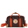 Fjällräven Kånken Koncept - Shoulder Bag 22 cm (black oak-rowan red)