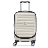 Delsey Paris Shadow 5.0 - 4-Rollen-Kabinentrolley mit Vortasche S 55 cm erw. USB (elfenbein)
