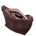 Les Visionnaires Marie Slouchy Buckle Cozy - Beuteltasche 36 cm (aubergine) - Ansicht 6