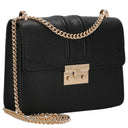 Seidenfelt Roros - Schultertasche 21 cm (black/gold) - Ansicht 5