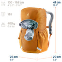 Deuter Junior - Rucksack (ab 7 Jahren) 41 cm (maple-amber) - Ansicht 8