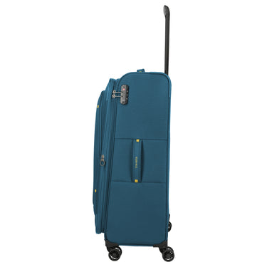 Travelite Umbria - 4-Rollen-Trolley-Set 3 tlg. (petrol) - Ansicht 4