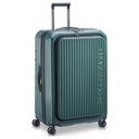 Delsey Paris Securitime Zip - 4-Rollen-Trolley L 76 cm erw. (tiefgrün) - Ansicht 2