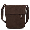 zwei Mademoiselle M45 - Shoulder Bag 22 cm (nubuk-espresso)
