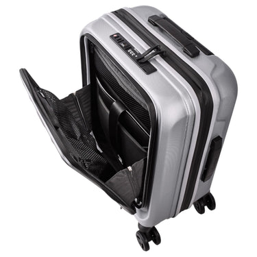 Eminent KAPSTADT BUSINESS PREMIUM - 4-Rollen-Kabinentrolley 55 cm erw. (silber) - Ansicht 7