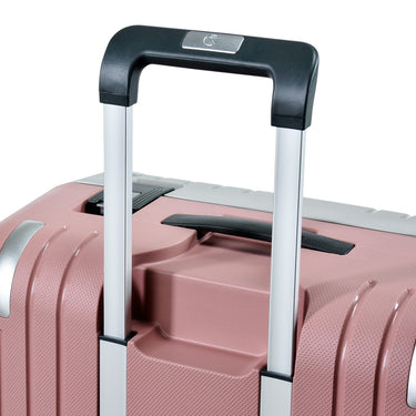 Eminent VERTICA - 4-Rollen-Kabinentrolley 55 cm (grau/rosa) - Ansicht 6