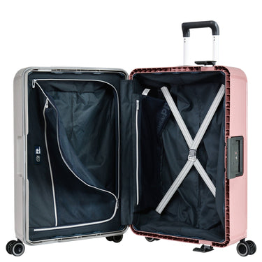 Eminent VERTICA - 4-Rollen-Trolley 68 cm (grau/rosa) - Ansicht 6